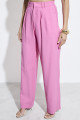 Calça Reta Alfaiataria Cannes Rosa