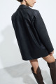 Camisa Couro Queens Preto