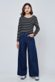 Calça Jeans Pantalona Loose Fit Idaho Azul