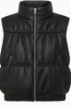 Colete Puffer Ecológico Dallas Preto