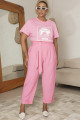 Camiseta Citrus Rosa