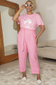 Camiseta Citrus Rosa