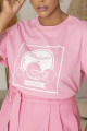 Camiseta Citrus Rosa