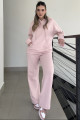 Conjunto Em Moletom Circle Rosa