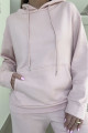 Conjunto Em Moletom Circle Rosa