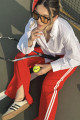 Calça Esportiva Andria Vermelha