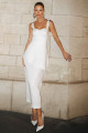 Vestido Em Linho Marselha Off White