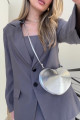 Blazer Alfaiataria Cannes Chumbo