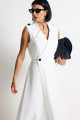 Vestido Trench Coat Milão Off