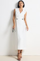 Vestido Trench Coat Milão Off
