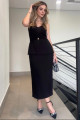 Vestido Alfaiataria Guadalajara Preto