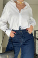 Camisa Tricoline Branca Annecy