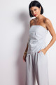 Corselet Ajustado Bristol Cinza