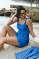 Shorts Alfaiataria Delft Azul Cobalto