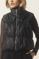 Colete Puffer Ecológico Dallas Preto