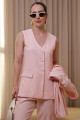Colete Alfaiataria Hadid Soft Pink