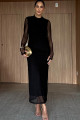 Vestido Tule Brooklin Preto