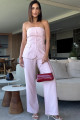 Calça Alfaiataria Quebec Powder Pink