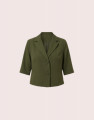 Blazer Cropped Gaudí Verde Militar