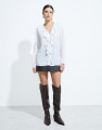 Short Saia Couro Queens Preto