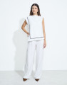 Blusa Hadid Off White