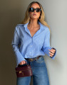Camisa Berlim Listrada Azul