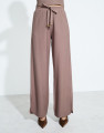 Calça Reta Amarração Cami Mousse