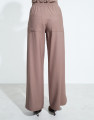 Calça Reta Amarração Cami Mousse