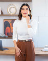 Blusa Cannes Off White