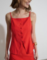 Blusa Vermelho 40° Bella