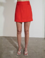 Short Saia Alfaiataria Mykonos Vermelho 40°
