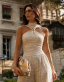 Top Annecy Renda  Marfim