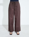 Calça de Linho Gaudi Mascavo
