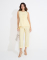 Colete Alfaiataria Eiffel Butter Yellow