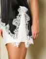 Blusa Assimétrica Preto Contraste Off White Paris