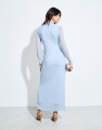 Vestido Tule Brooklin Azul
