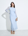 Vestido Tule Brooklin Azul