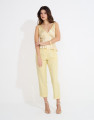 Blusa Cetim Hadid Chamomile