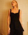 Blusa Em Linho Marselha Preto
