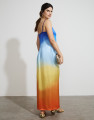 Vestido Longo Acetinado Solar
