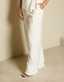 Calça Reta Alfaiataria Cannes Off White