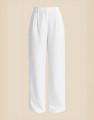 Calça Reta Alfaiataria Cannes Off White