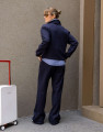 Conjunto Moletom Oxford Marinho