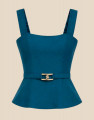 Blusa Havering Petróleo