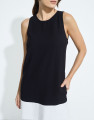 Vestido Curto Reto Unique Preto e Branco