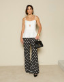 Blusa Devore Flower Off White