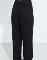 Calça Reta Alfaiataria Manhattan Preto