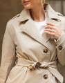 Trench Coat Cropped