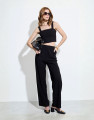 Calça Reta Alfaiataria Cannes Preto