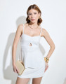 Short Saia Alfaiataria Mykonos Off White